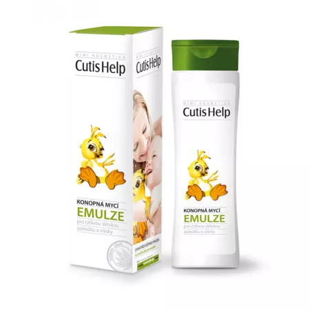 CutisHelp mimi EMULZE konopná mycí emulze, 200 ml